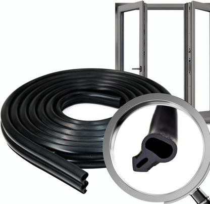 Junta goma aislante | Goma para ventanas | Burlete para Ventanas