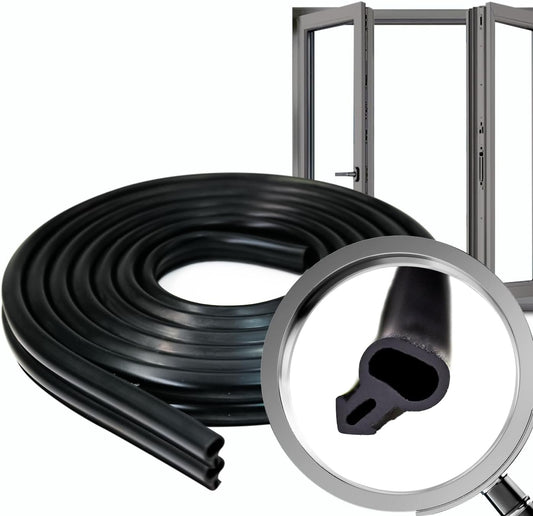 Junta goma aislante | Goma para ventanas | Burlete para Ventanas