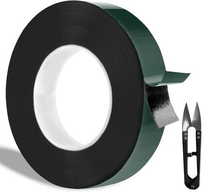 Cinta doble cara extrafuerte de Color Negro | Cinta de Doble Cara Extrafuerte de Fijación Instantánea en Múltiples Superficies cinta de Montaje Impermeable para automoción