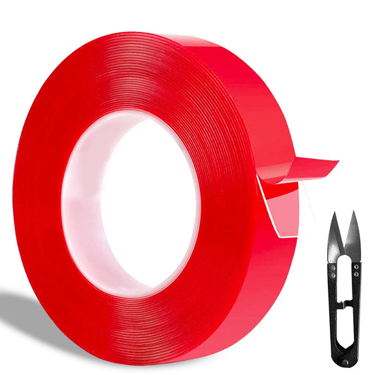 Cinta doble cara Extrafuerte | No mas clavos extrafuerte pared, adhesivos paredes decoración y pegamento doble cara | Fijación en madera, plástico, metal y aluminio